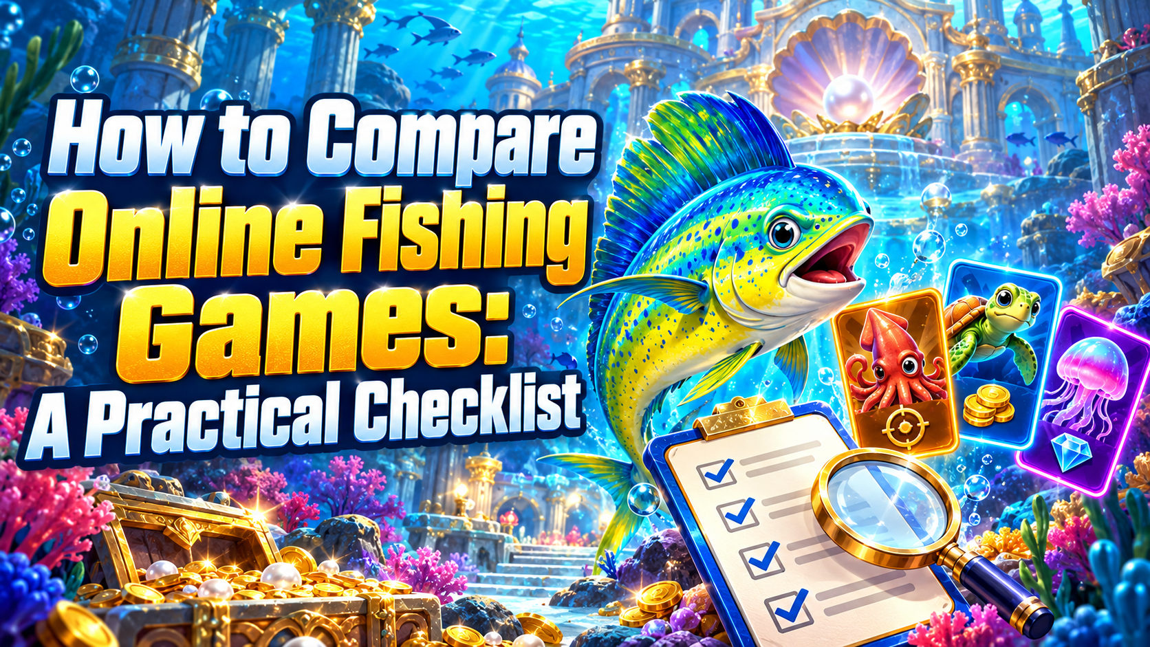 How to Compare Online Fishing Games: A Practical Checklist 188jili